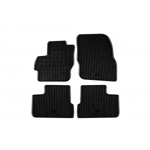 Mochete din cauciuc specifice, potrivite pentru Mazda 3 2009-2013, set de 4 piese, culoare neagră