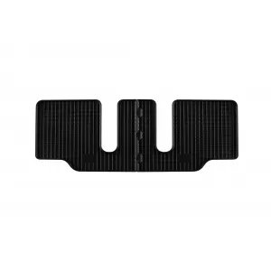 Specific rubber mats suitable for Mazda 5 2005-2010 for third row seats, 2-piece set, black color