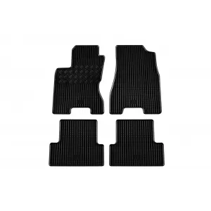 Mochete din cauciuc specifice, potrivite pentru Nissan X-Trail 2007-2013, set de 4 piese, culoare neagră