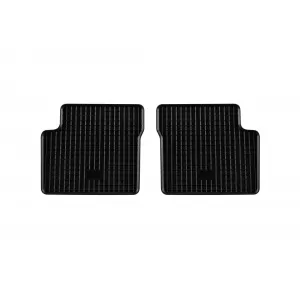 Specific rubber mats suitable for Opel Corsa D 2006-2014, Corsa 2014-2019, 4-piece set, black color-image-6248831