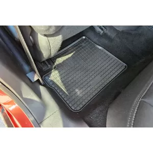 Mochete din cauciuc specifice, potrivite pentru Peugeot 208 2012-2019, Peugeot 2008 2013-2019, set de 4 piese, culoare neagră-image-6248870
