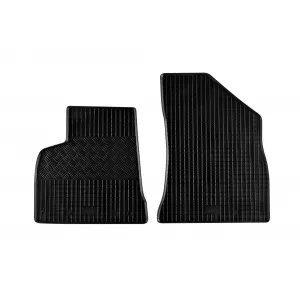 Specific rubber mats suitable for Peugeot 3008 after 2009, 4-piece set, black color-image-6248873