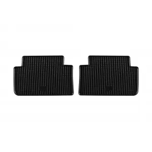 Mochete din cauciuc specifice, potrivite pentru Peugeot 407 2004-2010, set de 4 piese, culoare neagră-image-6248891