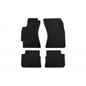 Mats din cauciuc specifice, potrivite pentru Subaru Forester, Impreza după 2008, set de 4 piese, culoare neagră