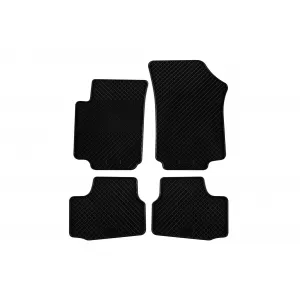 Mănuși de cauciuc specifice, potrivite pentru Skoda Citigo 2011-2019, set de 4 piese, culoare neagră