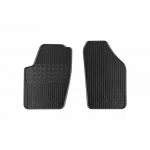 Mochete din cauciuc specifice, potrivite pentru Skoda Fabia Praktik I după 2000, VW Polo după 2002, 2 locuri, set de 2 piese, culoare neagră