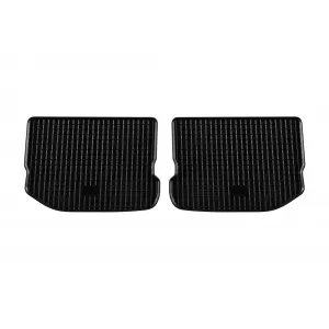 Mats din cauciuc specifice, potrivite pentru Volkswagen Golf 4, Bora 1998-2003, Beetle 1998-2011, Skoda Octavia 1997-2004, Seat Toledo, Leon 1999-2006, set de 4 piese, culoare neagră-image-6249012