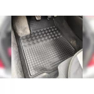 Mats din cauciuc specifice, potrivite pentru Volkswagen Golf 4, Bora 1998-2003, Beetle 1998-2011, Skoda Octavia 1997-2004, Seat Toledo, Leon 1999-2006, set de 4 piese, culoare neagră-image-6249013
