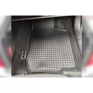 Mats din cauciuc specifice, potrivite pentru Volkswagen Golf 4, Bora 1998-2003, Beetle 1998-2011, Skoda Octavia 1997-2004, Seat Toledo, Leon 1999-2006, set de 4 piese, culoare neagră-image-6249014