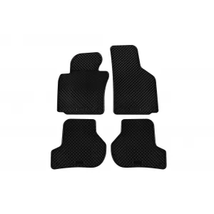 Mochete din cauciuc specifice, potrivite pentru Skoda Octavia 2005-2012, set de 4 piese, culoare neagră