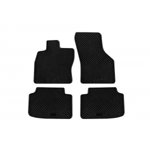 Mochete din cauciuc specifice, potrivite pentru Skoda Octavia 2013-2020, Octavia după 2020, set de 4 piese, culoare neagră