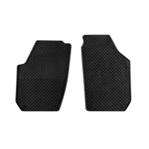 Mochete din cauciuc specifice, potrivite pentru Skoda Roomster Praktik după 2006 Design, 2 locuri, set de 2 piese, culoare neagră