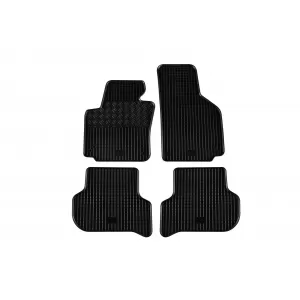 Mochete din cauciuc specifice, potrivite pentru Volkswagen Golf Plus 2003-2014, Seat Altea, Altea XL, Toledo 2005-2014, set de 4 piese, culoare neagră