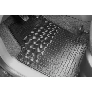 Mochete din cauciuc specifice, potrivite pentru Volkswagen Polo 2009-2017, Skoda Fabia 2014-2021, Seat Ibiza 2008-2017, set de 4 piese, culoare neagră-image-6249138