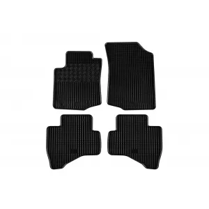 Mochete din cauciuc specifice, potrivite pentru Toyota Aygo după 2014, set de 4 piese, culoare neagră