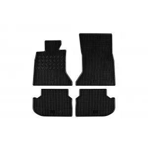 Mochete din cauciuc specifice, potrivite pentru BMW Seria 5 F10, F11 2014-2017, set de 4 piese, culoare neagră