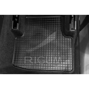 Specific rubber mats suitable for Volkswagen Passat B8 2014-2019, after 2019, 4-piece set, black color-image-6249264