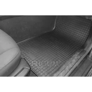 Specific rubber mats suitable for BMW 3 Series E46 sedan 1998-2005, 4-piece set, black color-image-6249311