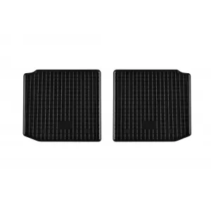Mochete din cauciuc specifice, potrivite pentru Fiat 500L după 2012, set de 4 piese, culoare neagră-image-6249327