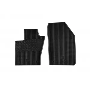 Mochete din cauciuc specifice, potrivite pentru Fiat 500X după 2015, set de 4 piese, culoare neagră-image-6249333