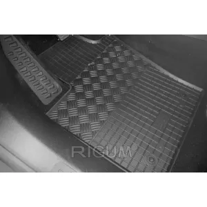 Mochete din cauciuc specifice, potrivite pentru Fiat 500X după 2015, set de 4 piese, culoare neagră-image-6249335
