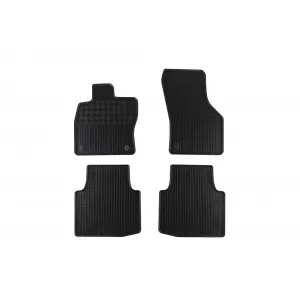 Mochete din cauciuc specifice, potrivite pentru Skoda Superb III după 2015, set de 4 piese, culoare neagră-image-6249378