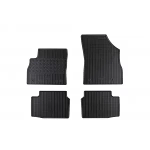 Mochete din cauciuc specifice, potrivite pentru Opel Astra K după 2015, Standard, set de 4 piese, culoare neagră