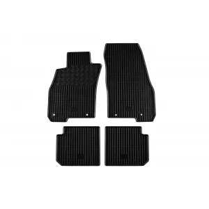 Mochete din cauciuc specifice, potrivite pentru Alfa Romeo Mito 2008-2018, set de 4 piese, culoare neagră-image-6249492