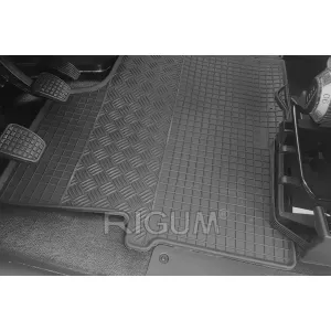 Mochete din cauciuc specifice, potrivite pentru Iveco Daily 2014-2022, după 2022 cu 2 sau 3 locuri, set de 2 piese, culoare neagră-image-6249523