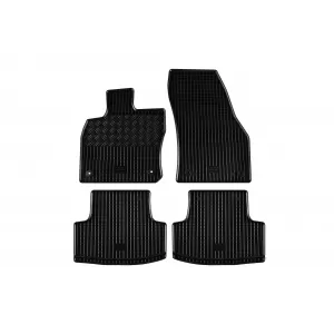 Mochete din cauciuc specifice, potrivite pentru Audi Q2, Volkswagen T-roc, Skoda Karoq, Seat Ateca după 2016, set de 4 piese, culoare neagră