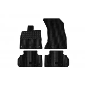 Mochete din cauciuc specifice, potrivite pentru Audi Q5, Q5 TFSI E-Tron după 2017, Q5 Sportback după 2021, Q5 după 2025. Set de 4 bucăți, negru.-image-6249588