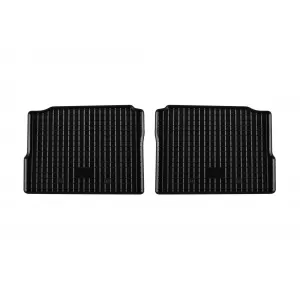 Mochete din cauciuc specifice, potrivite pentru Nissan Micra după 2017, set de 4 piese, culoare neagră-image-6249616
