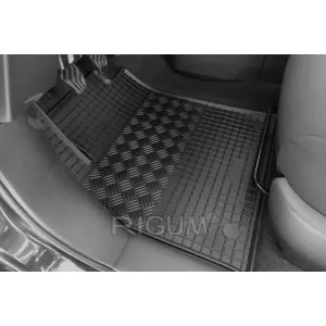 Mochete din cauciuc specifice, potrivite pentru Nissan Micra după 2017, set de 4 piese, culoare neagră-image-6249617