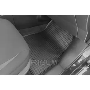 Mochete din cauciuc specifice, potrivite pentru Nissan Micra după 2017, set de 4 piese, culoare neagră-image-6249618
