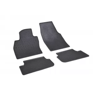 Mochete din cauciuc specifice, potrivite pentru Volkswagen Polo, Seat Arona, Ibiza după 2017, Audi A1 după 2019, Volkswagen Tiago, Skoda Fabia după 2021, set de 4 piese, culoare neagră