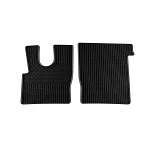 Mochete din cauciuc specifice, potrivite pentru DAF XF Euro 6 după 2013, set de 2 piese, culoare neagră