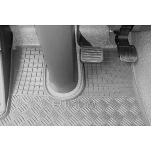 Mochete din cauciuc specifice, potrivite pentru DAF XF Euro 6 după 2013, set de 2 piese, culoare neagră-image-6249693
