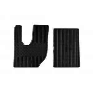 Mochete din cauciuc specifice, potrivite pentru Renault Trucks T după 2015, set de 2 piese, culoare neagră-image-6249758
