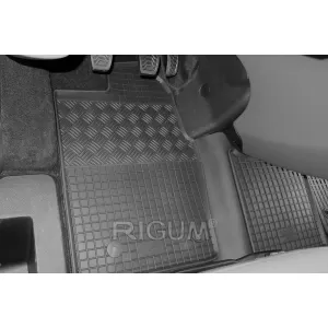 Mochete din cauciuc specifice, potrivite pentru Ford Tourneo Custom după 2018, 2 sau 3 locuri cu cutie de viteză pe raft, set de 3 piese, culoare neagră-image-6249814