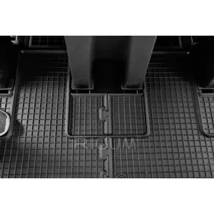 Mochete din cauciuc specifice, potrivite pentru Ford Tourneo Custom după 2018, rândul doi, set de 2 piese, culoare neagră-image-6249822
