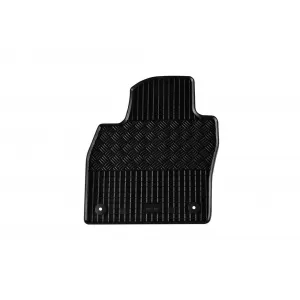 Specific rubber mats suitable for Volkswagen T-Cross after 2019, 4-piece set, black color-image-6249844
