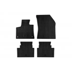 Mochete din cauciuc specifice, potrivite pentru Citroen C5 Aircross după 2017, set de 4 piese, culoare neagră