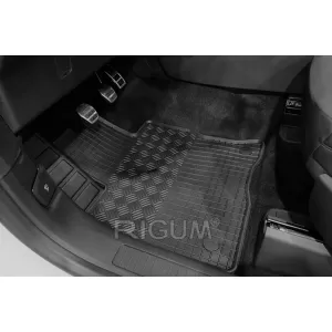 Specific rubber mats suitable for Ford Kuga, Kuga Hybrid after 2020, 4-piece set, black color-image-6249922