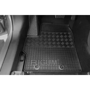 Mochete de cauciuc specifice, potrivite pentru Toyota Yaris, Yaris Hybrid, Yaris Cross după 2020, Mazda 2 Hybrid după 2022, set de 4 piese, culoare neagră-image-6249944