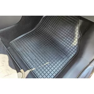 Mochete de cauciuc specifice, potrivite pentru Toyota Yaris, Yaris Hybrid, Yaris Cross după 2020, Mazda 2 Hybrid după 2022, set de 4 piese, culoare neagră-image-6249948