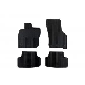 Mochete de cauciuc specifice, potrivite pentru Audi A3 după 2020, set de 4 piese, culoare neagră