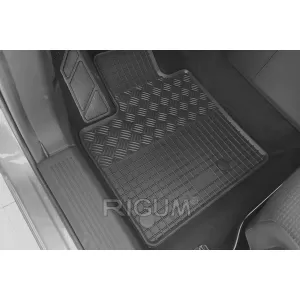 Mochete din cauciuc specifice, potrivite pentru Nissan Qashqai după 2022, set de 4 piese, culoare neagră-image-6250056