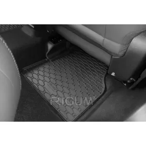 Mănuși de cauciuc specifice potrivite pentru Alfa Romeo Tonale după 2022, set de 4 piese, culoare neagră-image-6250081