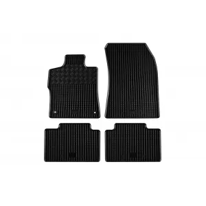 Mochete de cauciuc specifice potrivite pentru Peugeot 308 SW, 308 SW Hybrid după 2022, set de 4 piese, culoare neagră-image-6250112
