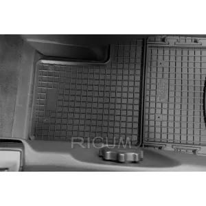 Mochete din cauciuc specifice, potrivite pentru VW T5 Transporter, Caravelle, Multivan cu tunel după 2003, T6 Transporter, Caravelle, Multivan cu tunel după 2015, 2 locuri, set de 4 piese, culoare nea-image-6250126